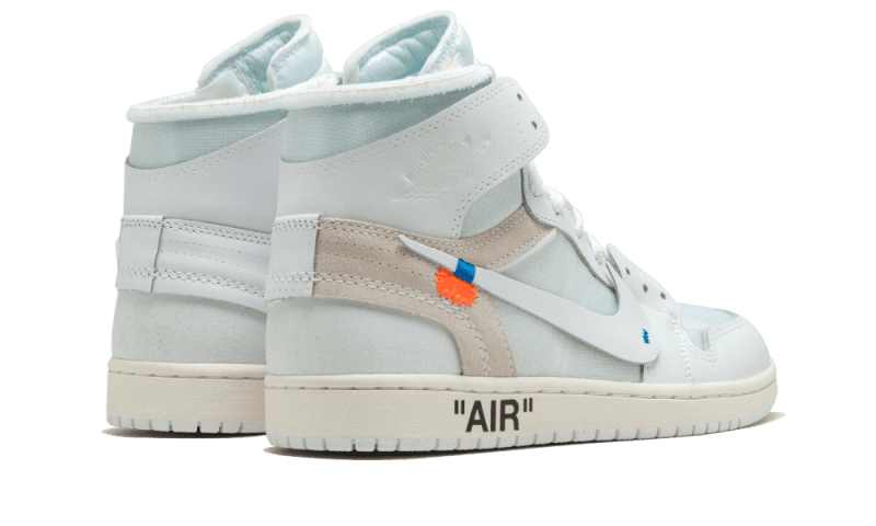 Jordan 1 x new arrivals off white bianche