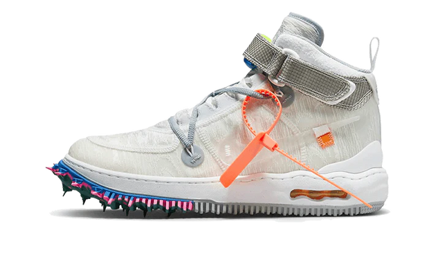 Air Force 1 Mid Off-White Clear White
