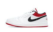 Air Jordan 1 Low White University Red Black