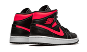Air Jordan 1 Mid Black Siren Red